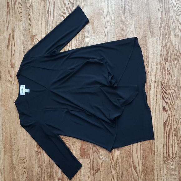 (10) Joseph Ribkoff Assymetrical Business Minimalist Flowy Loose Fit Modern - Picture 1 of 9